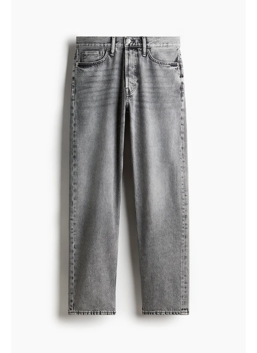 H&M Straight Relaxed Jeans