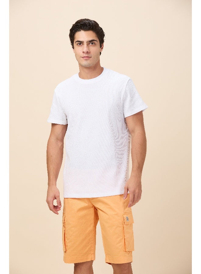 Being Human تي شيرت رجالي أبيض بياقة دائرية وأكمام قصيرة - Image 4