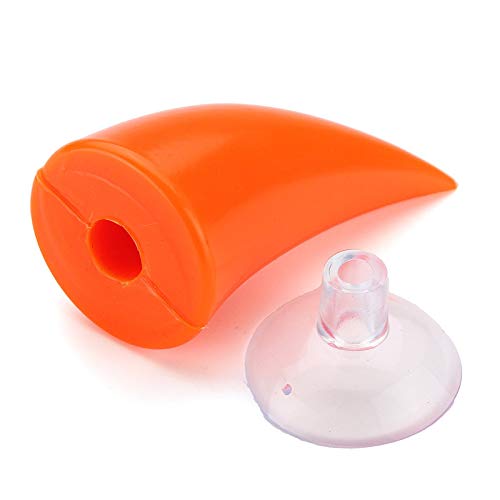 Gear Up Devil's Helmet Horn With Suction Rubber Pad For All Bikes And Motorcycles, Orange (Pack Of 2) - Image 5