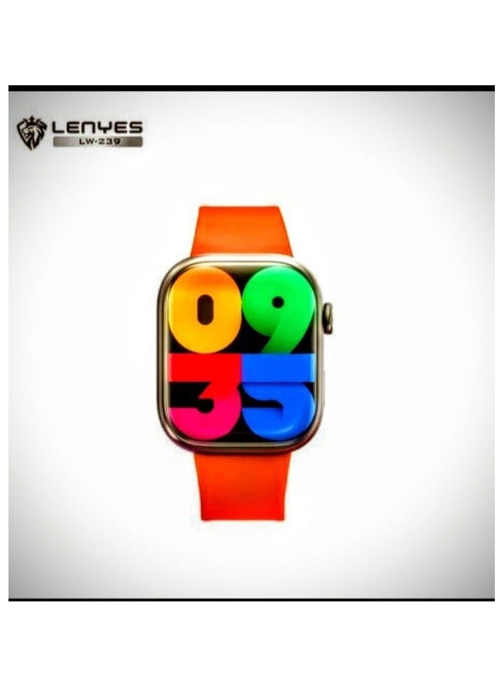 Lenyes Lenyes smart watch Lw239 - Orenge color  - Image 2