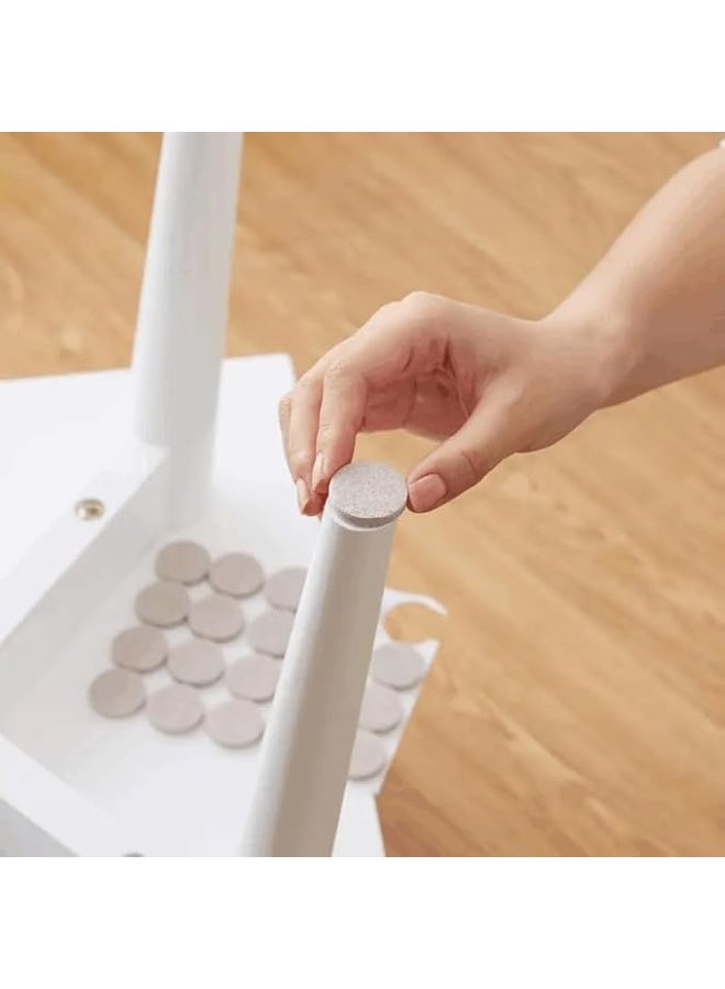 Chair slip and floor scratch preventer made of fiber, 16 pieces - Image 3