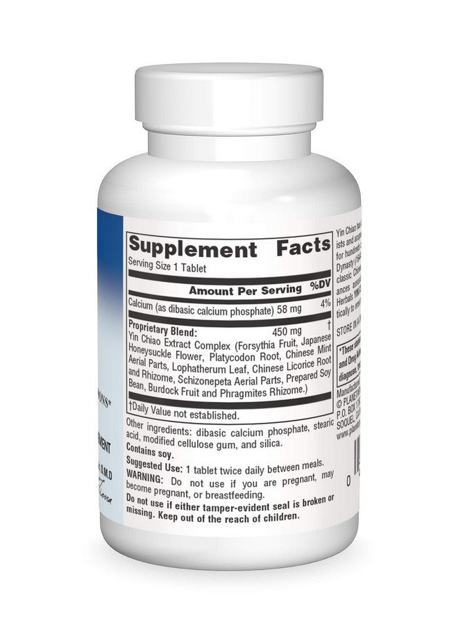 Planetary Herbals Yin Chiao Classic Tablets, 450 mg, 30 Count - Image 3