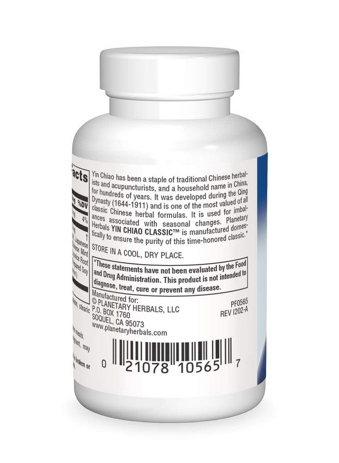 Planetary Herbals Yin Chiao Classic Tablets, 450 mg, 30 Count - Image 2