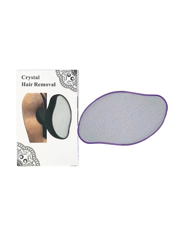 Generic - Painless crystal hair removal tool magic crystal fur rub, soft smooth skin quick and easy crystal hair removal for men and women - Image 1