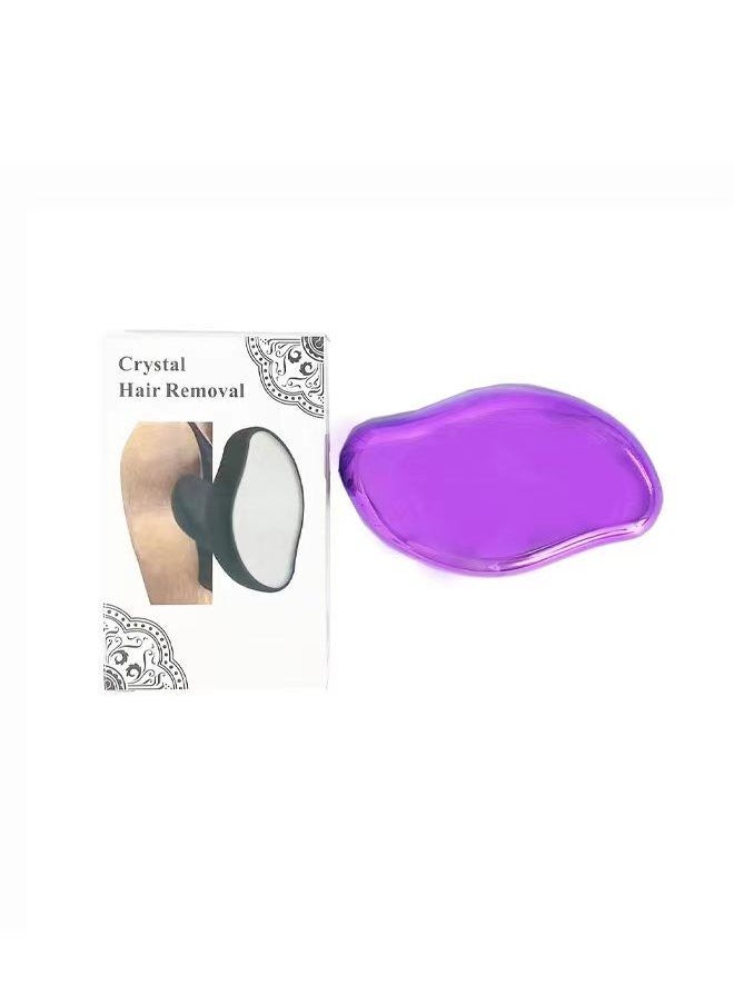 Generic - Painless crystal hair removal tool magic crystal fur rub, soft smooth skin quick and easy crystal hair removal for men and women - Image 1