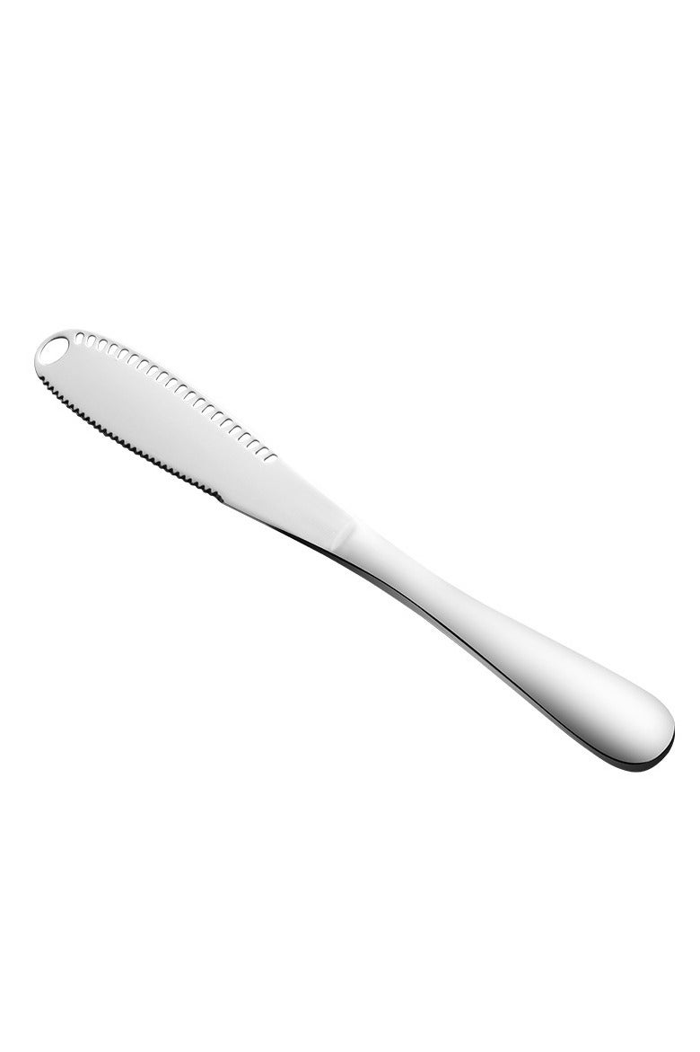 3 in 1 Stainless Steel Butter Knife Cheese Dessert Jam Spreaders Cream Scraper Bread Splitter Butter Spreader - Image 2
