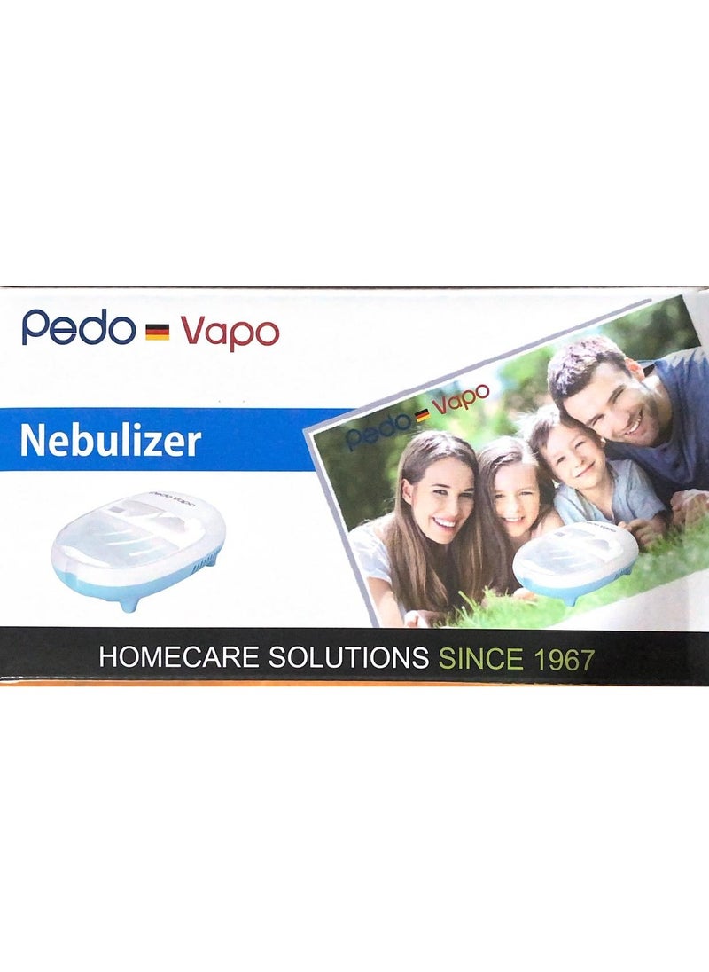Pedo - Vapo VP-C6 Piston Compressor Nebulizer for Aerosol Therapy from Pedo | Effective for Asthma, Bronchitis, COPD, & More | Includes Masks & Accessories | Compact Design - Image 1