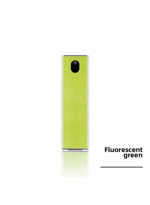 Mobile Phone Screen Cleaner Spray Wipe Integrated Mobile Phone Tablet Computer Screen Universal Cleaner Decontamination Anti-fingerprint-Color:Good Quality [fluorescent Green] Color Boxed-no PC Shell