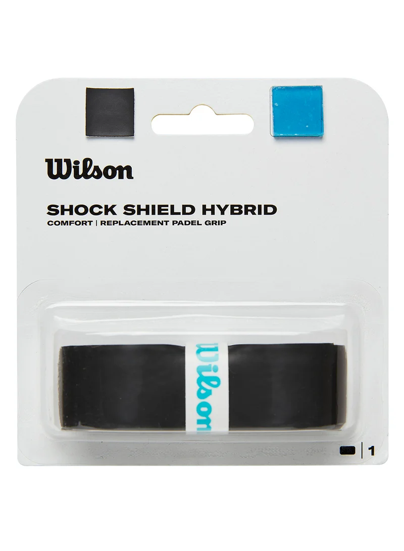 Shock Shield Hybrid Replacement Padel Grip - Black