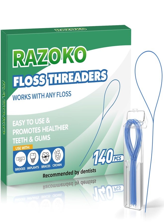 RAZOKO Dental Floss Threaders for Braces & Orthodontic Care - Image 1