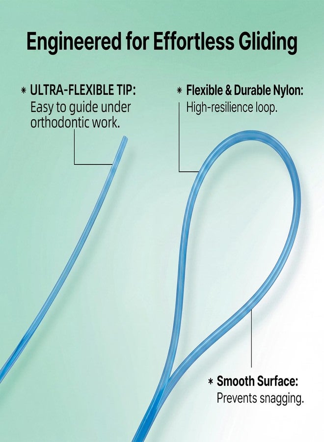 RAZOKO Dental Floss Threaders for Braces & Orthodontic Care - Image 2