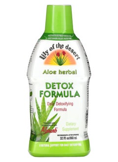 Lily Of the Desert Aloe Herbal Detox Formula 32 fl oz (960 ml) 