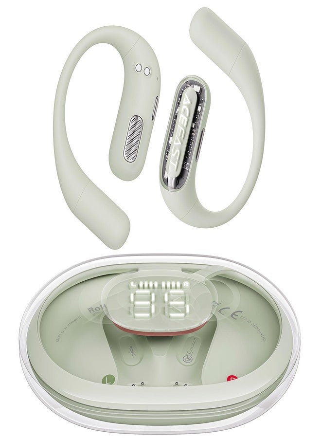 ACEFAST AceFit Pro Open-Ear Headphones, Night Safety Mode for Sports, Powerful Bass, 7.6g Ultra-Comfort, Bluetooth 5.4, 32H Playtime with Digital Display, IP54 Sports Earbuds for Running & Workouts - Image 1