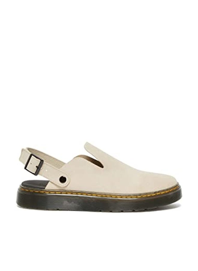 Dr Martens Dr. Martens Unisex Carlson Mule, Warm Sand Eh Suede Mb, 14 US Men - Image 1