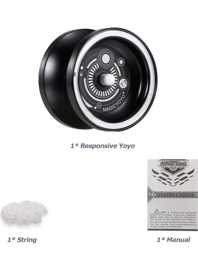 NIBEMINENT T7 Responsive Yoyo with Narrow Bearing and Steel Axle - Image 2