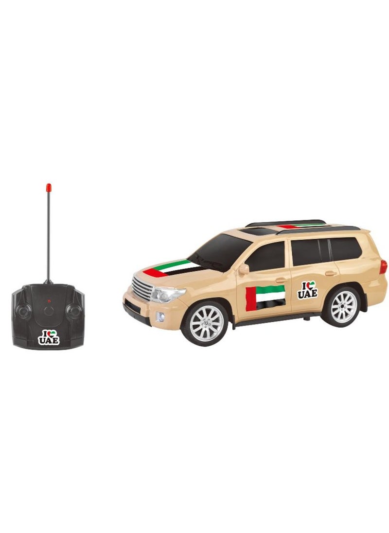 Power Joy Power Joy Remote Control Desert Cruiser UAE Flag 1/12, Assorted 1 Piece (Style & Color May Vary) | Car for Display | Toy Vehicle | Off-road Car | Gift for Collectors and Kids  - Image 4