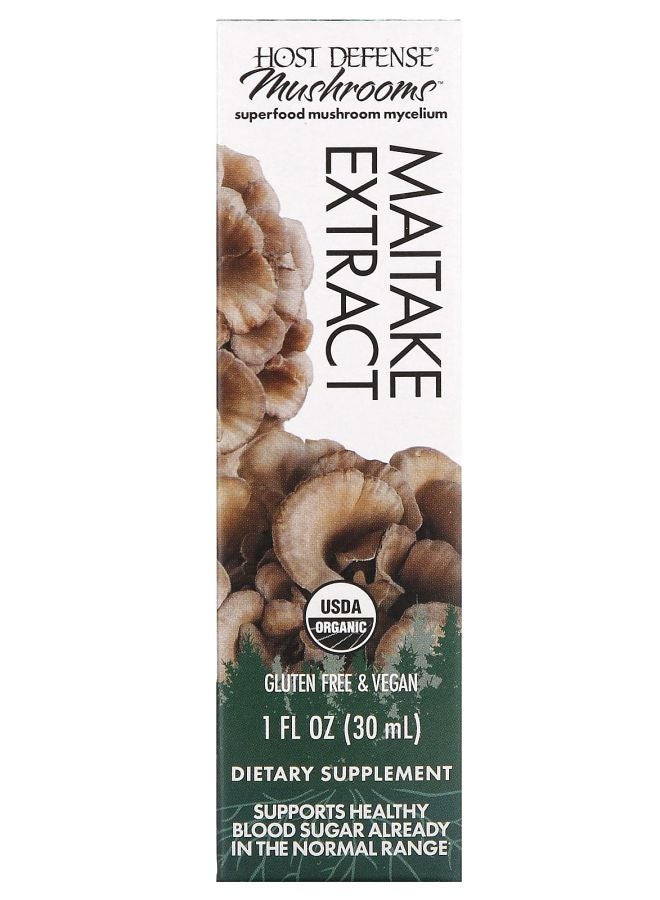 Host Defense Mushrooms Maitake Extract 1 fl oz (30 ml)