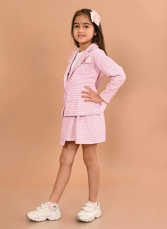 LILPICKS Checked Co-ord Set