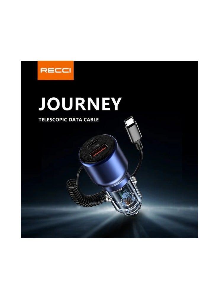 Recci Car Charger Journey PD 65W + 45W RCC-N22