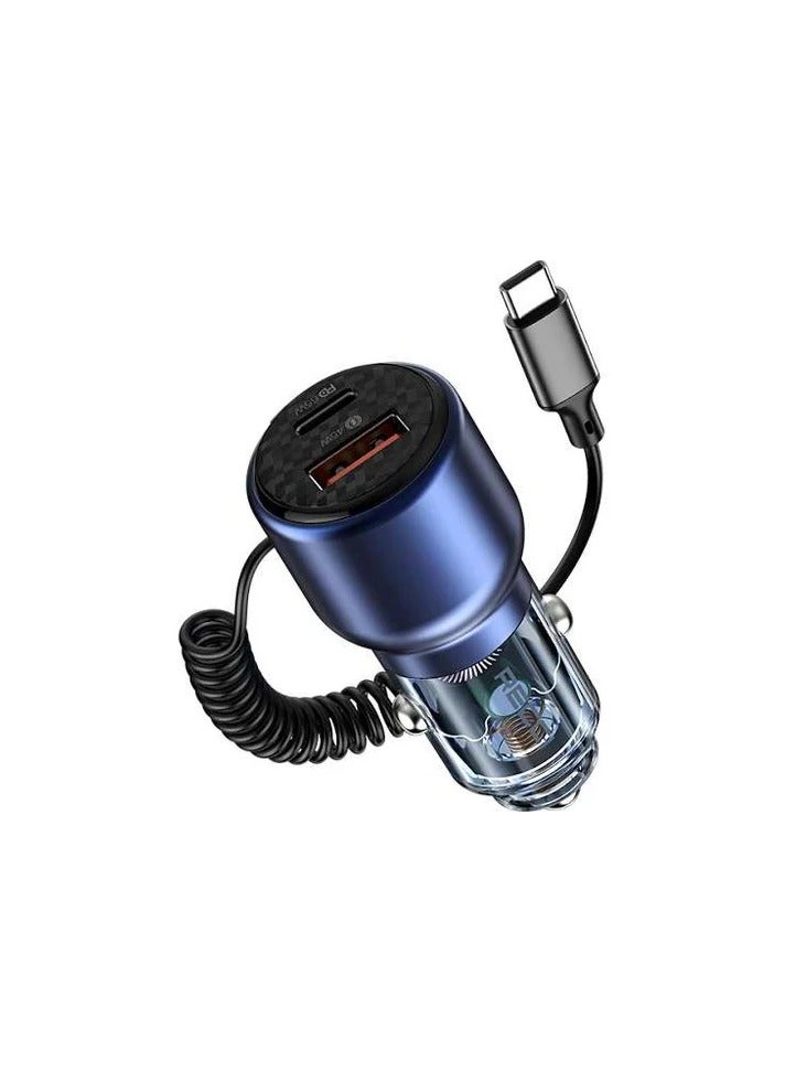 Recci Car Charger Journey PD 65W + 45W RCC-N22