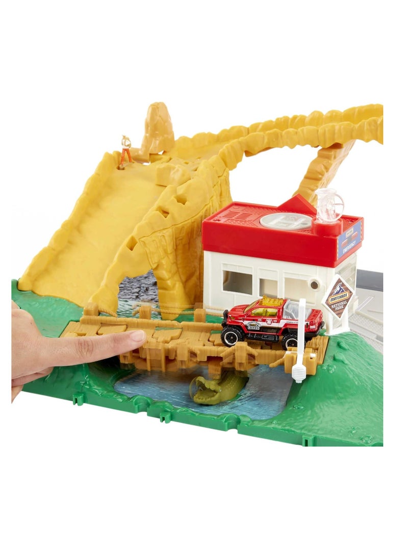 ماتش بوكس مجموعة ألعاب أكشن درايفرز مع مركبة بمقياس 1:64 للأطفال من سن 3 سنوات فما فوق - Image 5