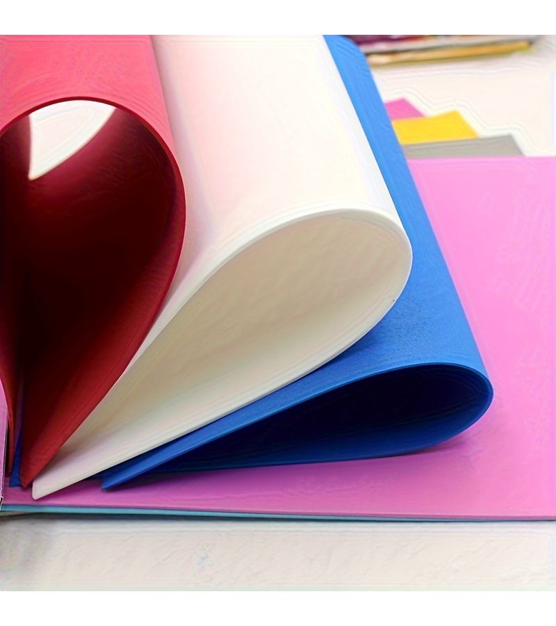 Pack Of 10 Colorful EVA Foam Sheets For Craft Projects - Image 3