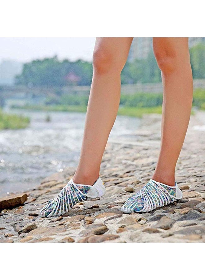 Vibram Wrap Shoes, Five Finger Shoes, Outdoor Breathable Running Shoes, Men And Women Wrapped Cloth Shoes Size:XL - Image 4