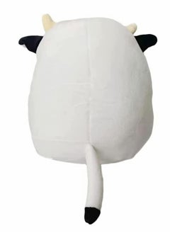 KASTWAVE Pillow Black Cute Cow Plush Pillow, Cow Stuffed Animals, Pillows Cow Plushie Kawaii Cow Plush Stuffed Cow Pillow (20cm)  - Image 2