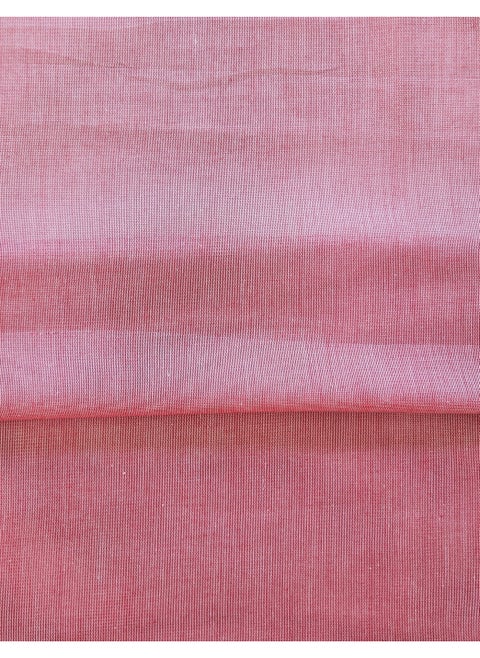 Swiss Leno Shirting Fabric – 7 Yards x 36 Inches, 100% Cotton, Marsala Colour, Soft and Lightweight for Tailoring and Dressmaking