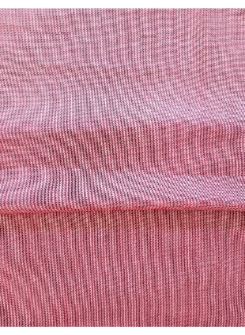Generic Swiss Leno Shirting Fabric – 7 Yards x 36 Inches, 100% Cotton, Marsala Colour, Soft and Lightweight for Tailoring and Dressmaking  - Image 1