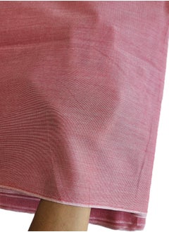 ماركة غير محددة قماش سويس لينو للقمصان - 7 ياردات × 36 بوصة، 100% قطن، لون مارسالا، ناعم وخفيف الوزن للخياطة وتصميم الملابس  - Image 3