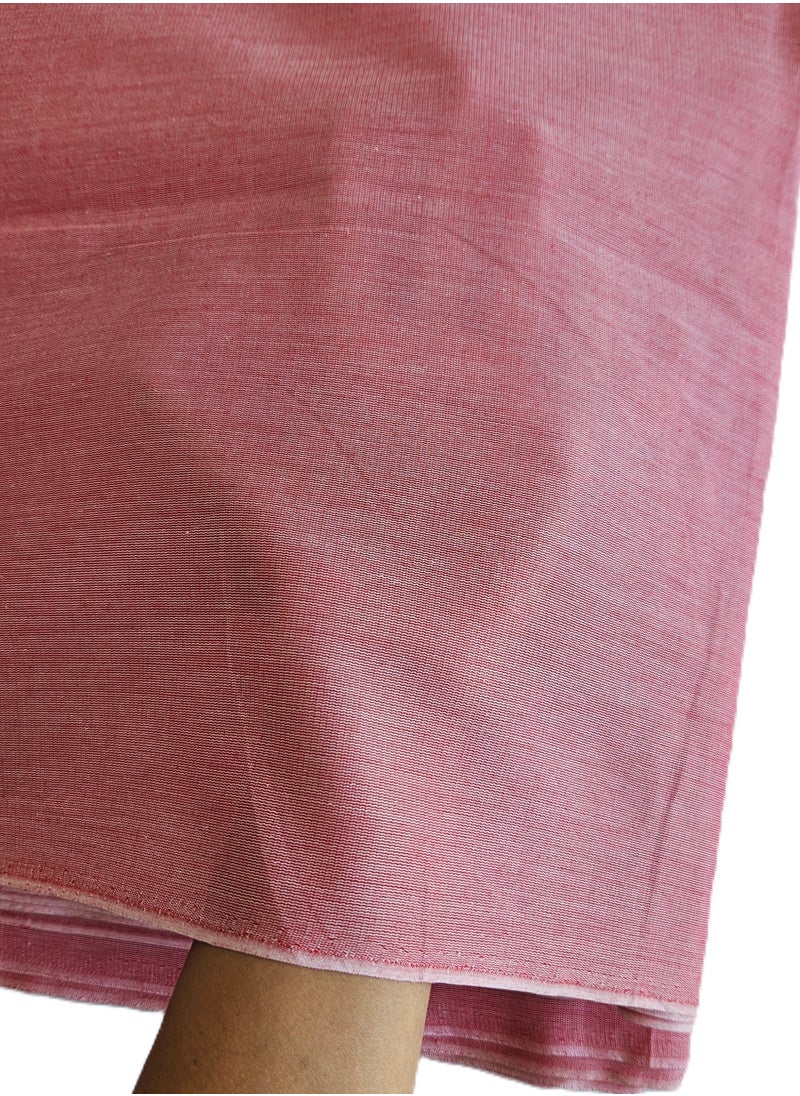 Generic Swiss Leno Shirting Fabric – 7 Yards x 36 Inches, 100% Cotton, Marsala Colour, Soft and Lightweight for Tailoring and Dressmaking  - Image 3