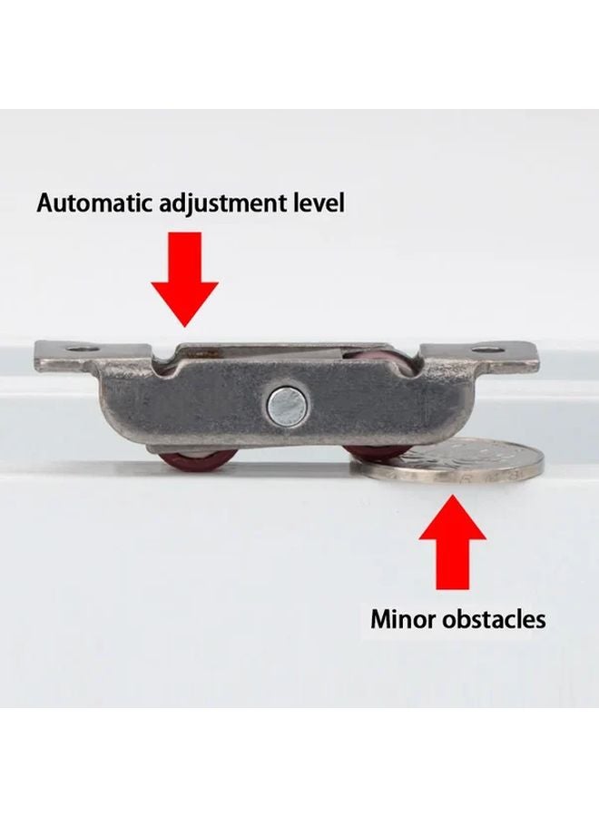 4pcs Adjustable Nylon Groove Wheels Set For Sliding Doors And Windows - Image 5