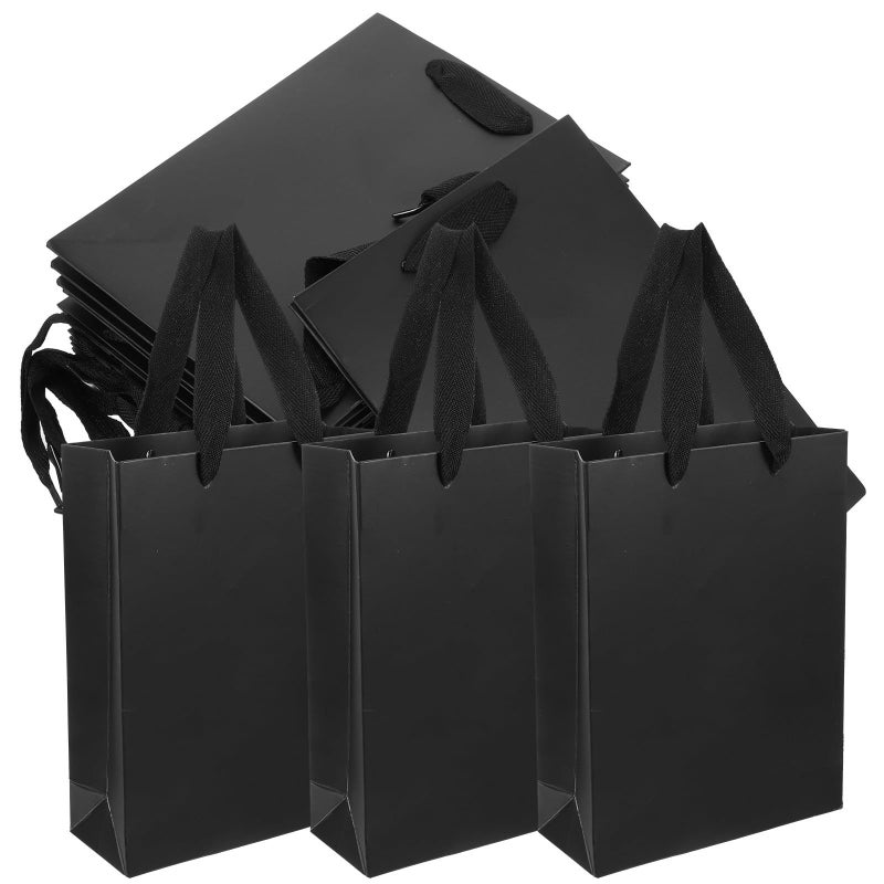 Black Floral Bouquet Wrapping Bags 10pcs 15x6x20cm Food Grade Packing for Wedding - Image 2