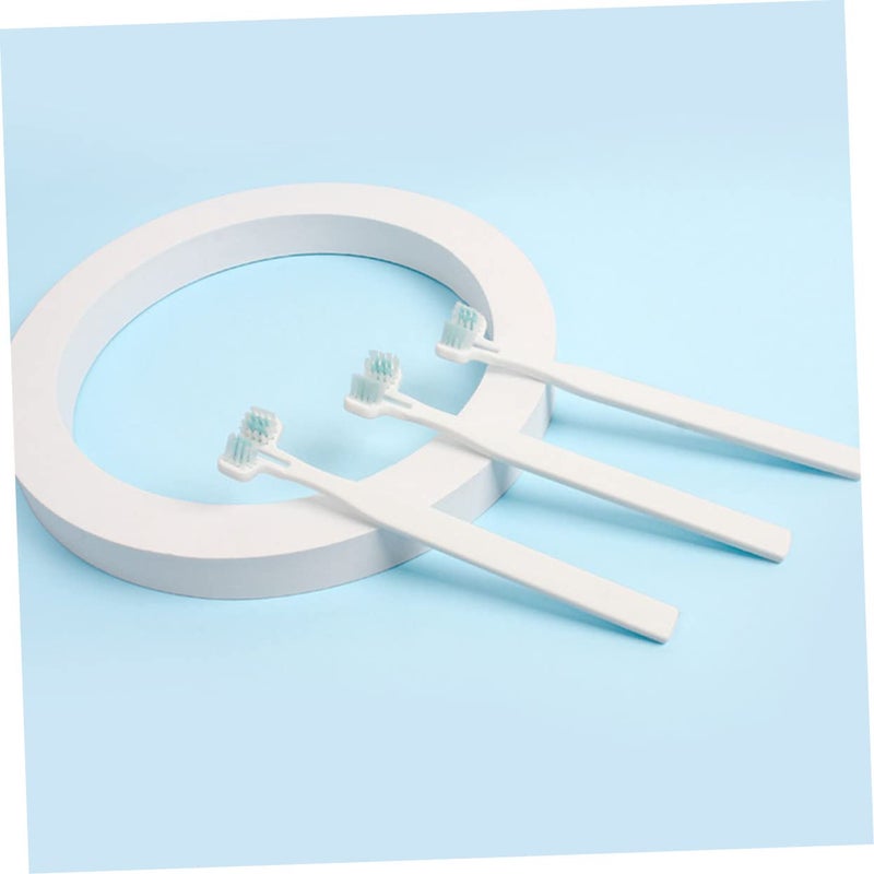 8 Pcs Soft Bristle Pet Toothbrush Set Ergonomic Handle For Dog And Cat Teeth Cleaning - Image 5