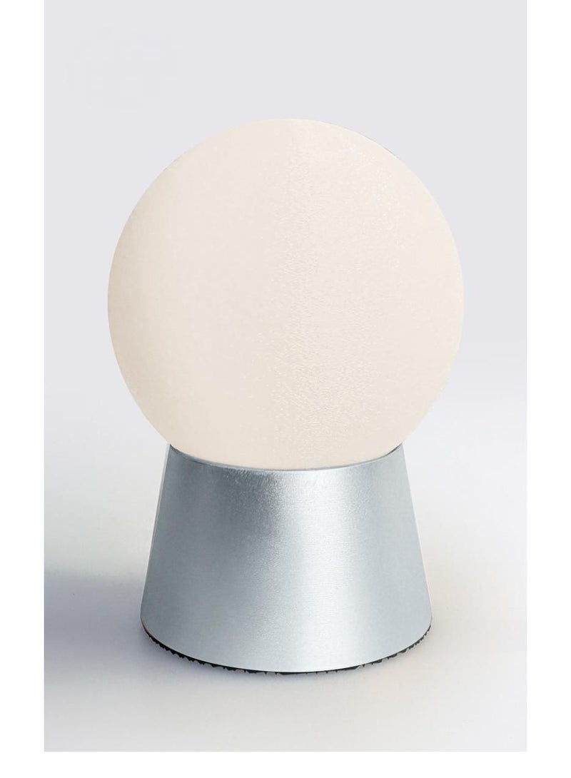Sleep with Eye Care USB Plug in Mini Night Light Silver