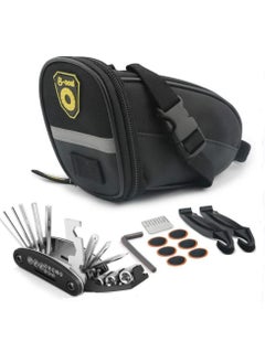 Generic Bicycle back bag tail bag riding equipment saddle bag tool kit bicycle maintenance tool set 13196 ASTEY-B bag + tool set 