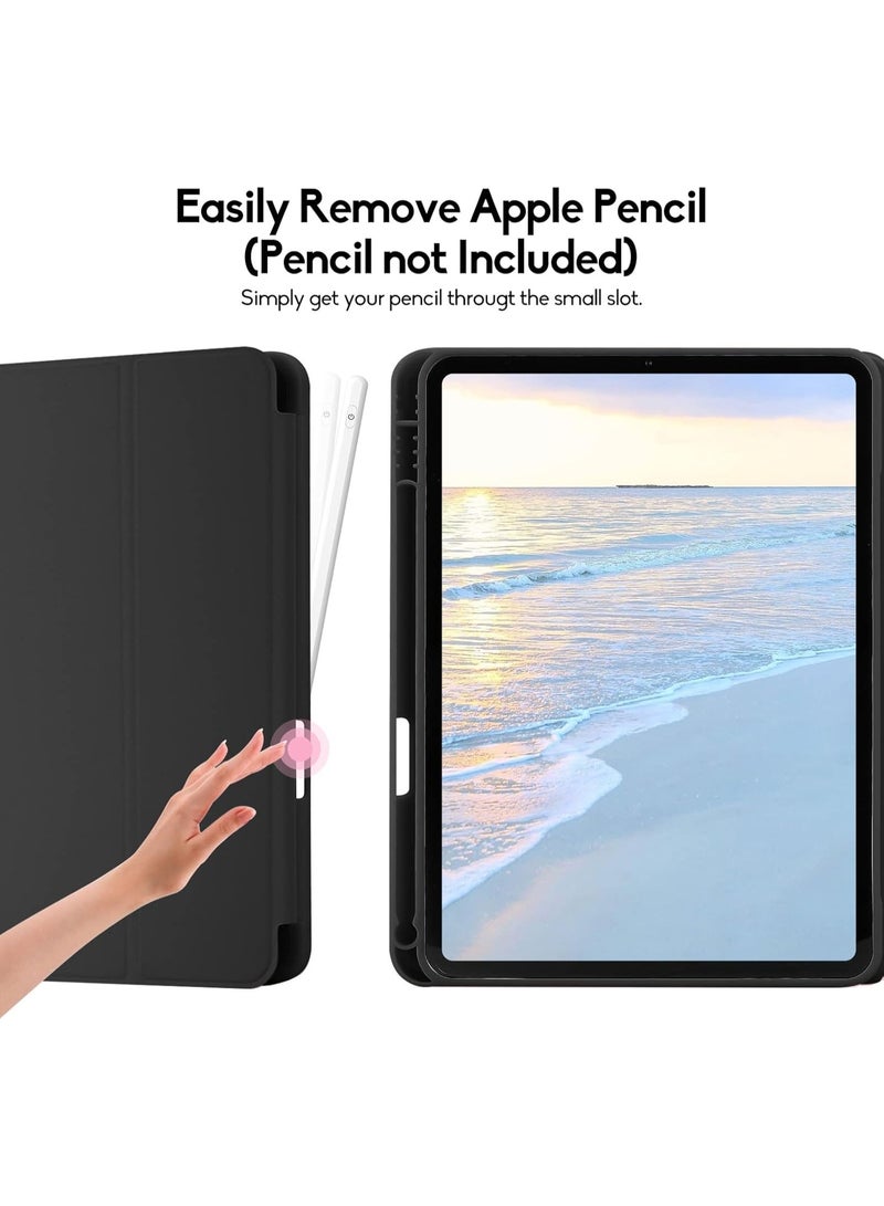LEDIN Case Cover Compatible with iPad 10 Generation 2022 iPad 10.9 Inch with Pen Holder, Slim Tablet Cover with Soft TPU Back with Auto Wake/Sleep - Image 5