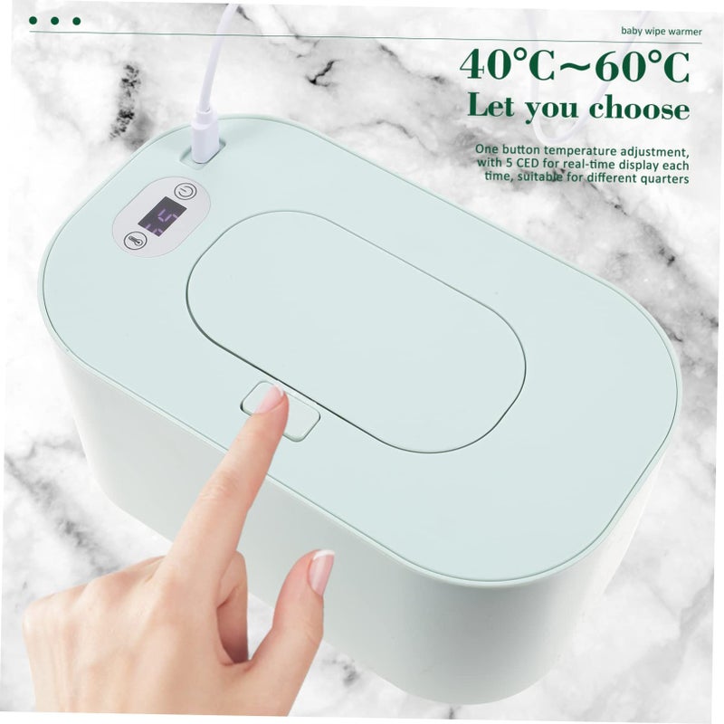 Portable Wipe Warmer USB Powered Temperature Control Dispenser Keeping Wipes Fresh for Travel Soothing Cold Weather - Image 4