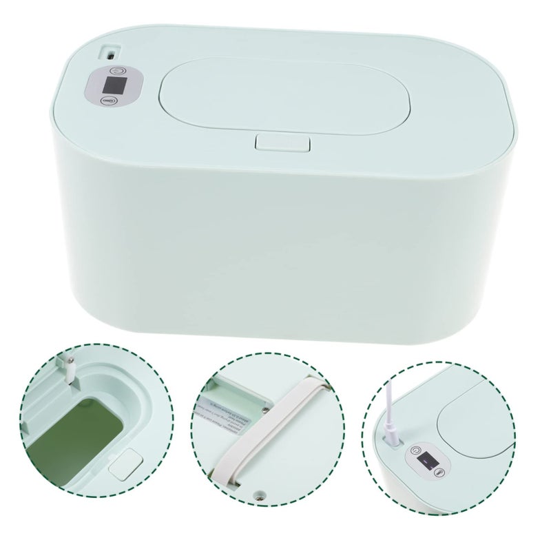 Portable Wipe Warmer USB Powered Temperature Control Dispenser Keeping Wipes Fresh for Travel Soothing Cold Weather - Image 3