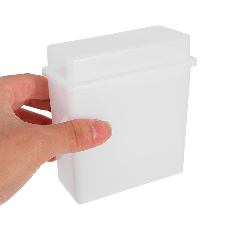 24pcs Plastic Microscope Slide Staining Jars and Slide Holder Rack Set with Sample Repair Box White Sturdy Lab Organizer for Research and Sample Storage - Image 3
