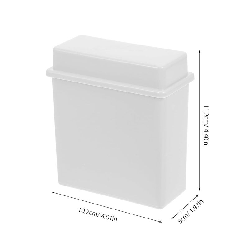 24pcs Plastic Microscope Slide Staining Jars and Slide Holder Rack Set with Sample Repair Box White Sturdy Lab Organizer for Research and Sample Storage - Image 2