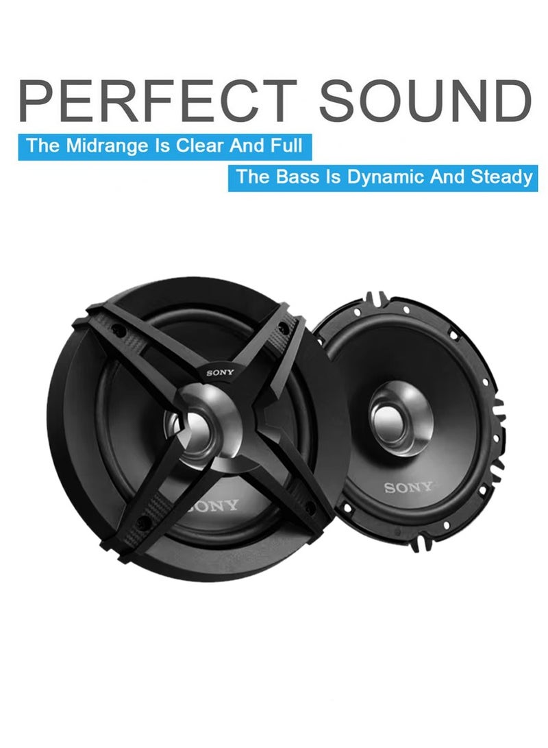 سوني اكسبلود مكبر صوت للسيارة ثنائي المخروط 45 وات/260 وات مكبر صوت موسيقي 16 سم ميجا باس - SONY XSFB161E - Image 4