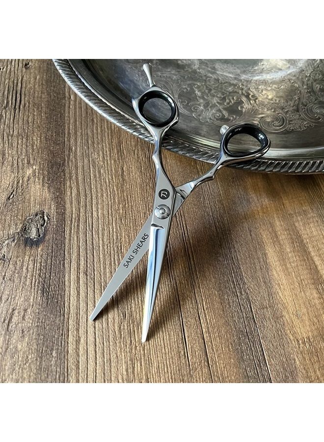 Saki Shears مقص سكي كوتارو لتصفيف الشعر للاستخدام المهني - مقص شعر مصمم للحلاقين ومصففي الشعر - 6 بوصة - للاستخدام المهني - Image 3