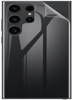 Next Store 3 in 1 Gelatin Screen Protector Compatible with Samsung Galaxy S23 Ultra Screen Protector Front and Back with Camera Protection, Easy Installation, Fingerprint Unlock, Anti Scratch Film