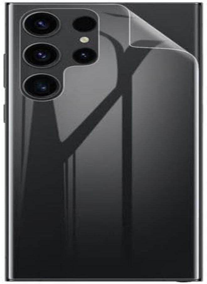 Next - Next Store 3 in 1 Gelatin Screen Protector Compatible with Samsung Galaxy S23 Ultra Screen Protector Front and Back with Camera Protection, Easy Installation, Fingerprint Unlock, Anti Scratch Film - Image 1