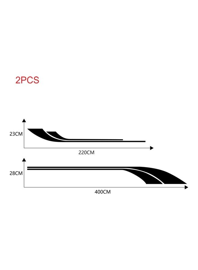 NIBEMINENT Self-Adhesive Side Truck Graphics Decals for Camper Caravan RV Trailer - Image 3