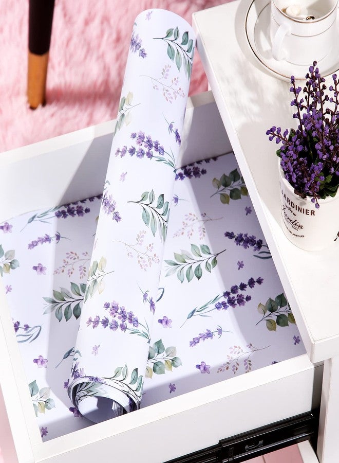 Geelin 20 Drawer Liners for Dresser Scented Paper Non Adhesive Fragrant Drawer Liners for Home Shelf Closet, 14 x 19.5 Inches(Lavender) - Image 3