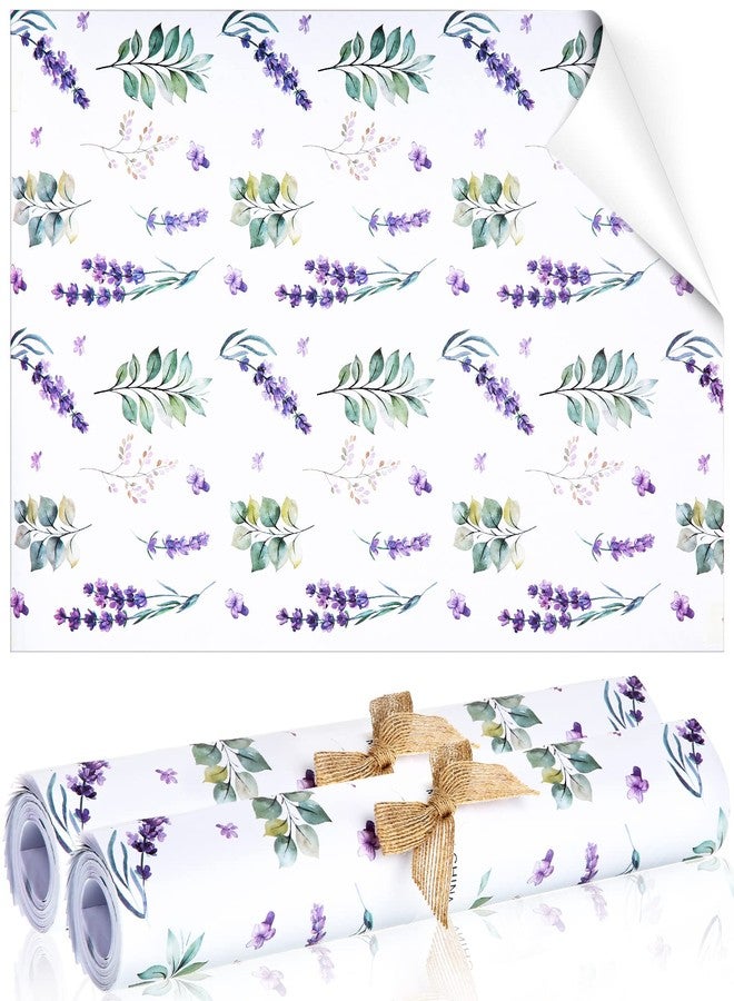 Geelin 20 Drawer Liners for Dresser Scented Paper Non Adhesive Fragrant Drawer Liners for Home Shelf Closet, 14 x 19.5 Inches(Lavender) - Image 1