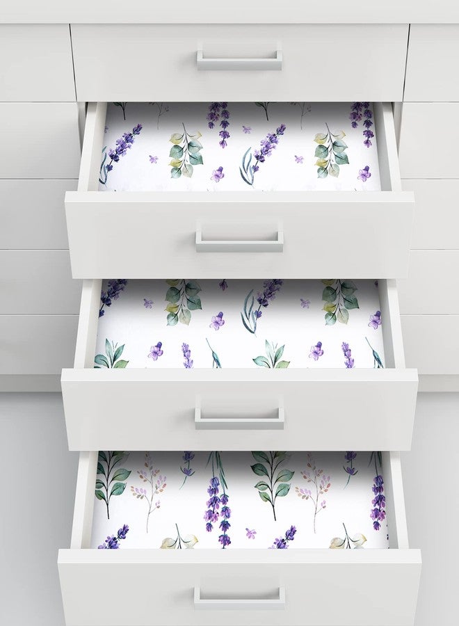 Geelin 20 Drawer Liners for Dresser Scented Paper Non Adhesive Fragrant Drawer Liners for Home Shelf Closet, 14 x 19.5 Inches(Lavender) - Image 5